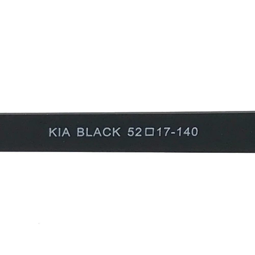 Affordable Designs Eyeglasses Frames KIA BLACK Square Full Rim 52-17-140